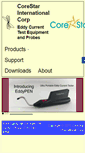Mobile Screenshot of corestar-corp.com