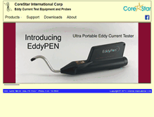 Tablet Screenshot of corestar-corp.com